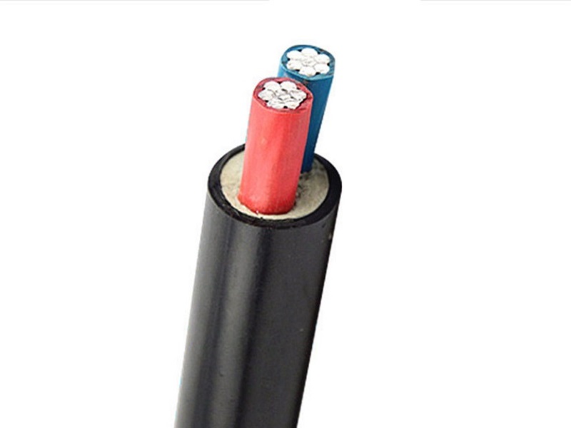 2 Cores Aluminum Cable AL/XLPE/PVC